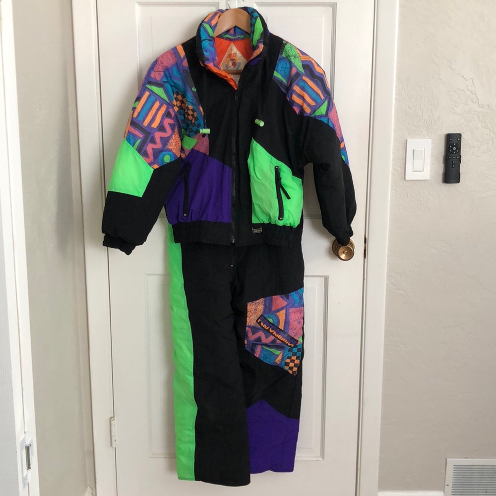Rothschild vintage 80’s ski bib &jacket